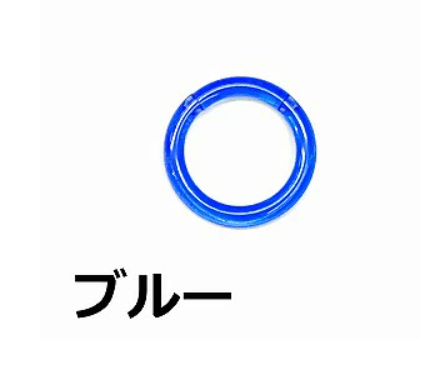 ボディピアス　アクリル　 セグメントリング